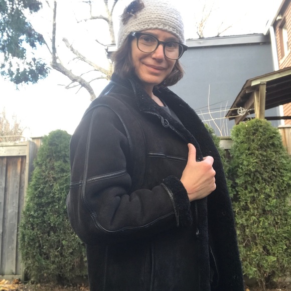 Shearling Vintage Coat - Picture 10 of 14